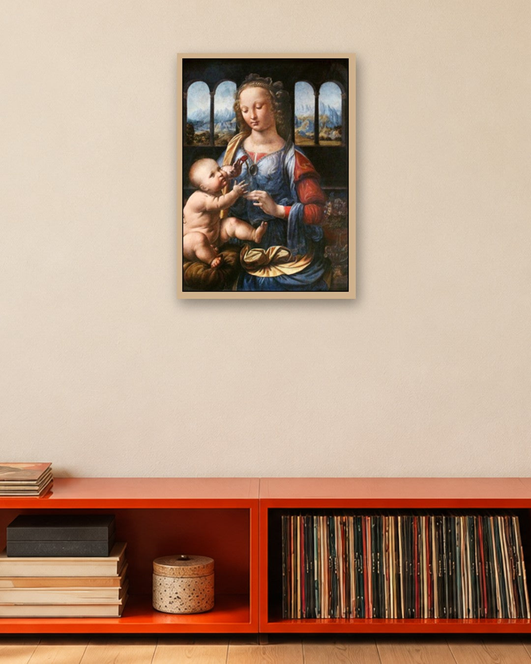 Renaissance Masters - Renaissance Masterpiece No. 319 - oak frame in a room