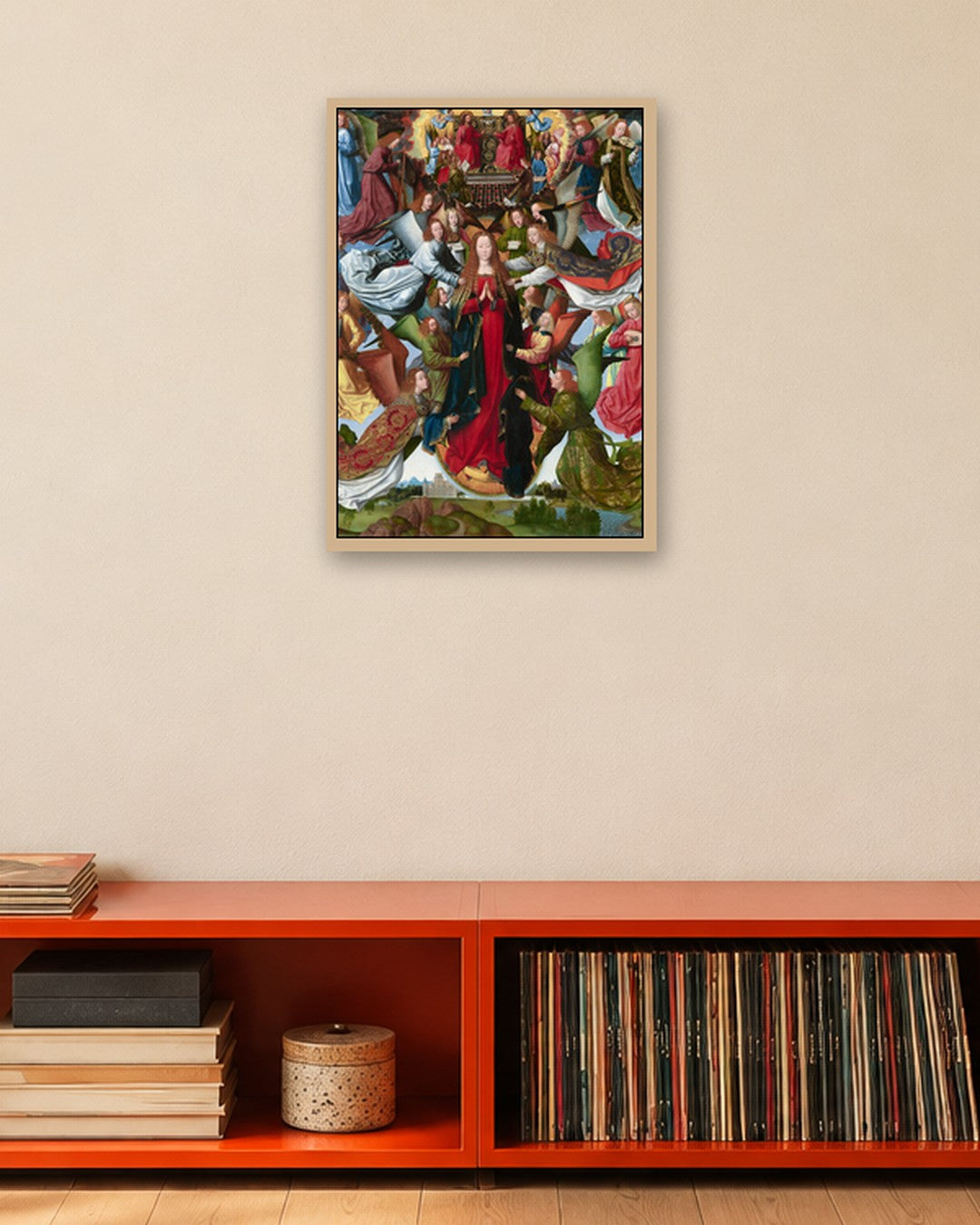 Renaissance Masters - Renaissance Masterpiece No. 88 - oak frame in a room