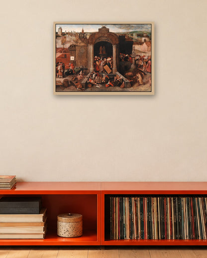 Renaissance Masters - Renaissance Masterpiece No. 191 - oak frame in a room