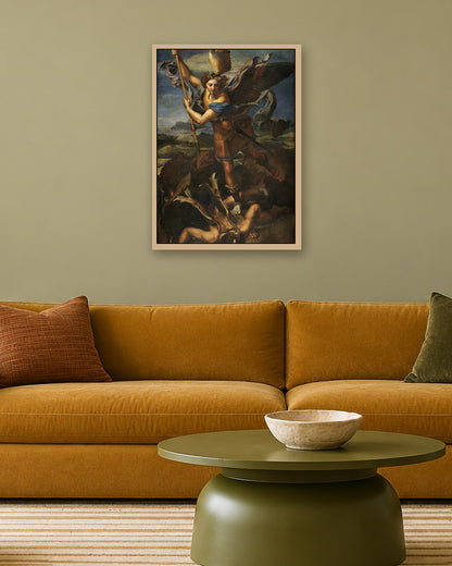 Renaissance Masters - Renaissance Masterpiece No. 255 - oak frame in a room