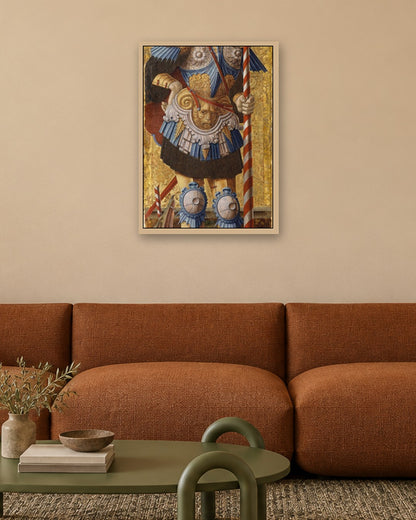 Renaissance Masters - Renaissance Masterpiece No. 262 - oak frame in a room