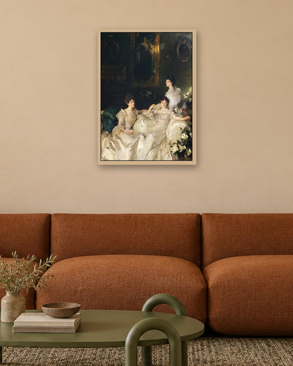 Renaissance Masters - Renaissance Masterpiece No. 362 - oak frame in a room