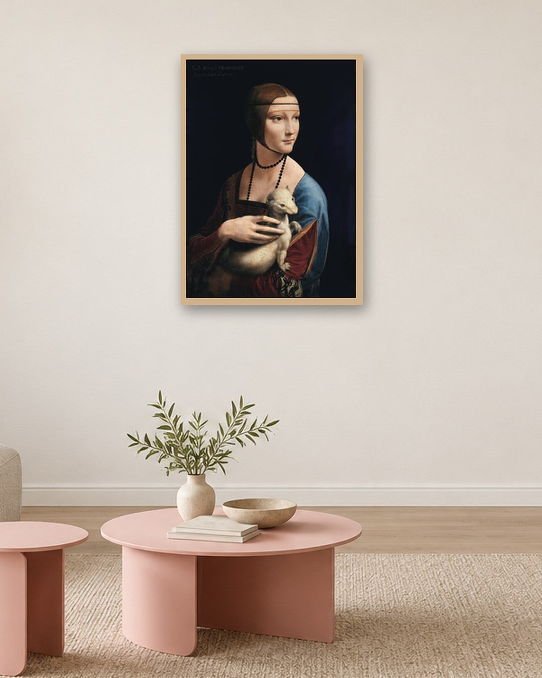 Renaissance Masters - Renaissance Masterpiece No. 315 - oak frame in a room