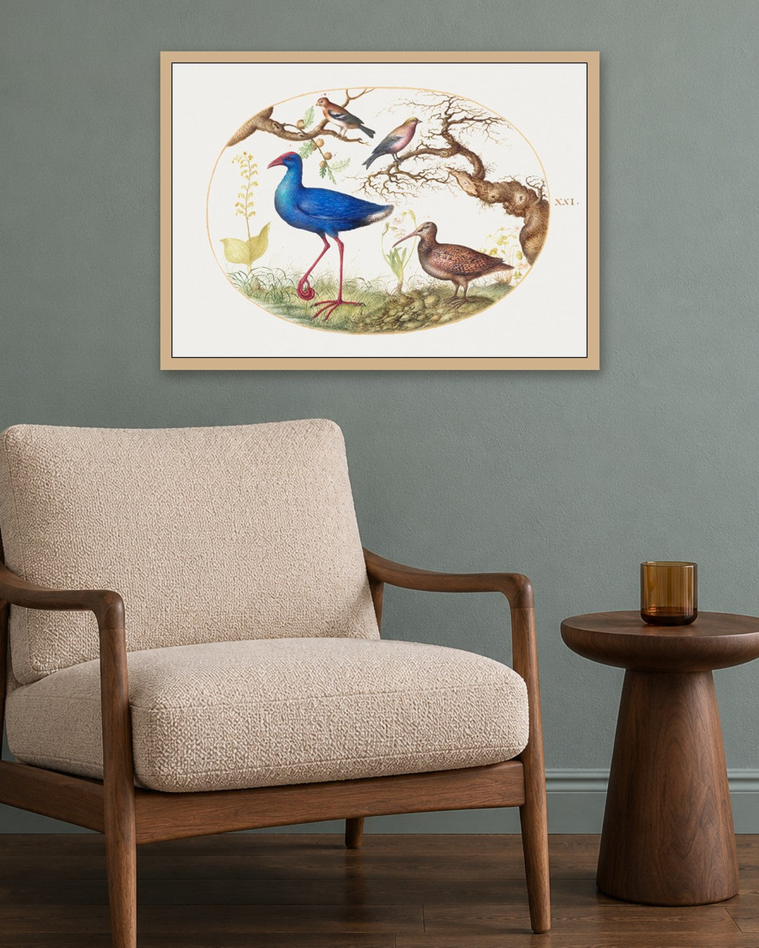 Renaissance Masters - Renaissance Masterpiece No. 353 - oak frame in a room