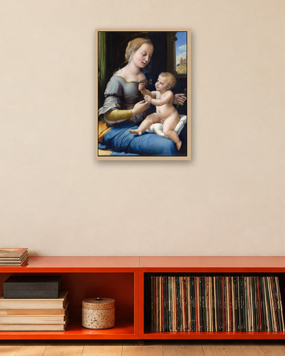 Renaissance Masters - Renaissance Masterpiece No. 318 - oak frame in a room