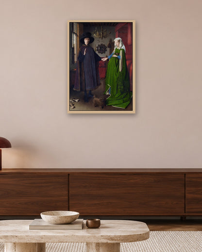 Renaissance Masters - Renaissance Masterpiece No. 256 - oak frame in a room