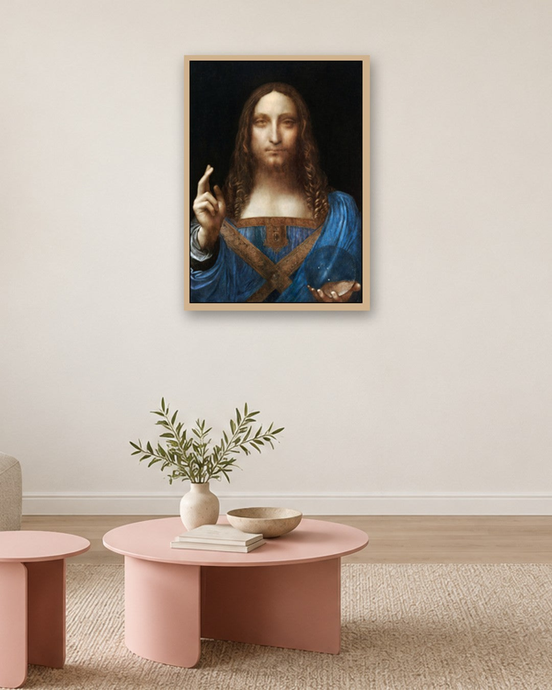 Renaissance Masters - Renaissance Masterpiece No. 337 - oak frame in a room