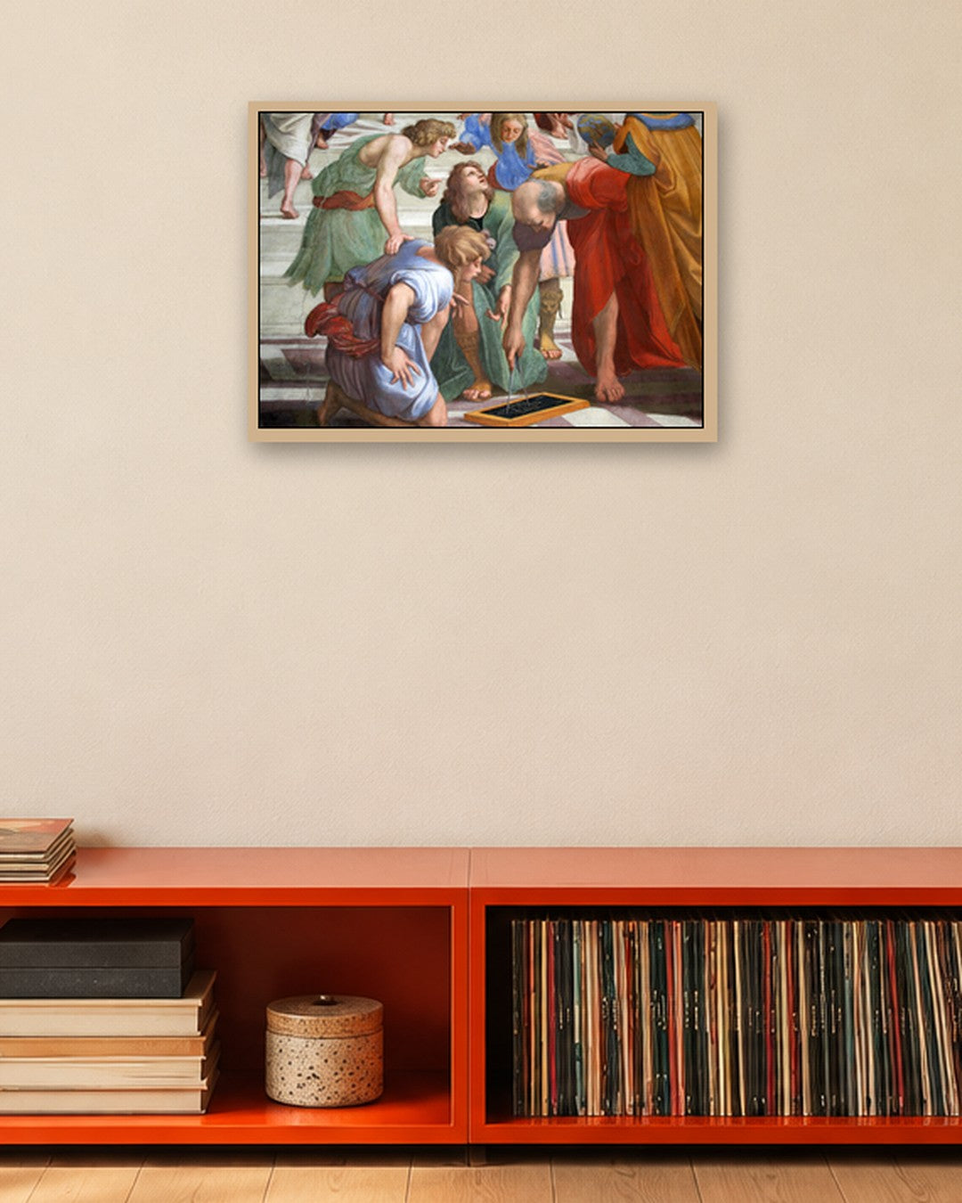 Renaissance Masters - Renaissance Masterpiece No. 260 - oak frame in a room