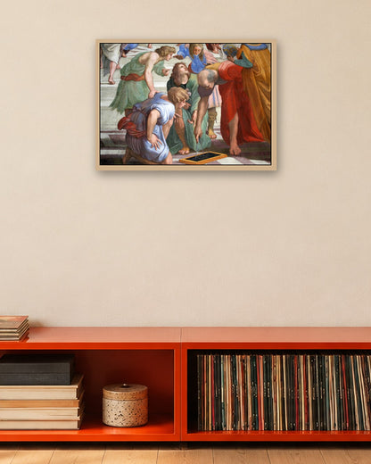 Renaissance Masters - Renaissance Masterpiece No. 260 - oak frame in a room