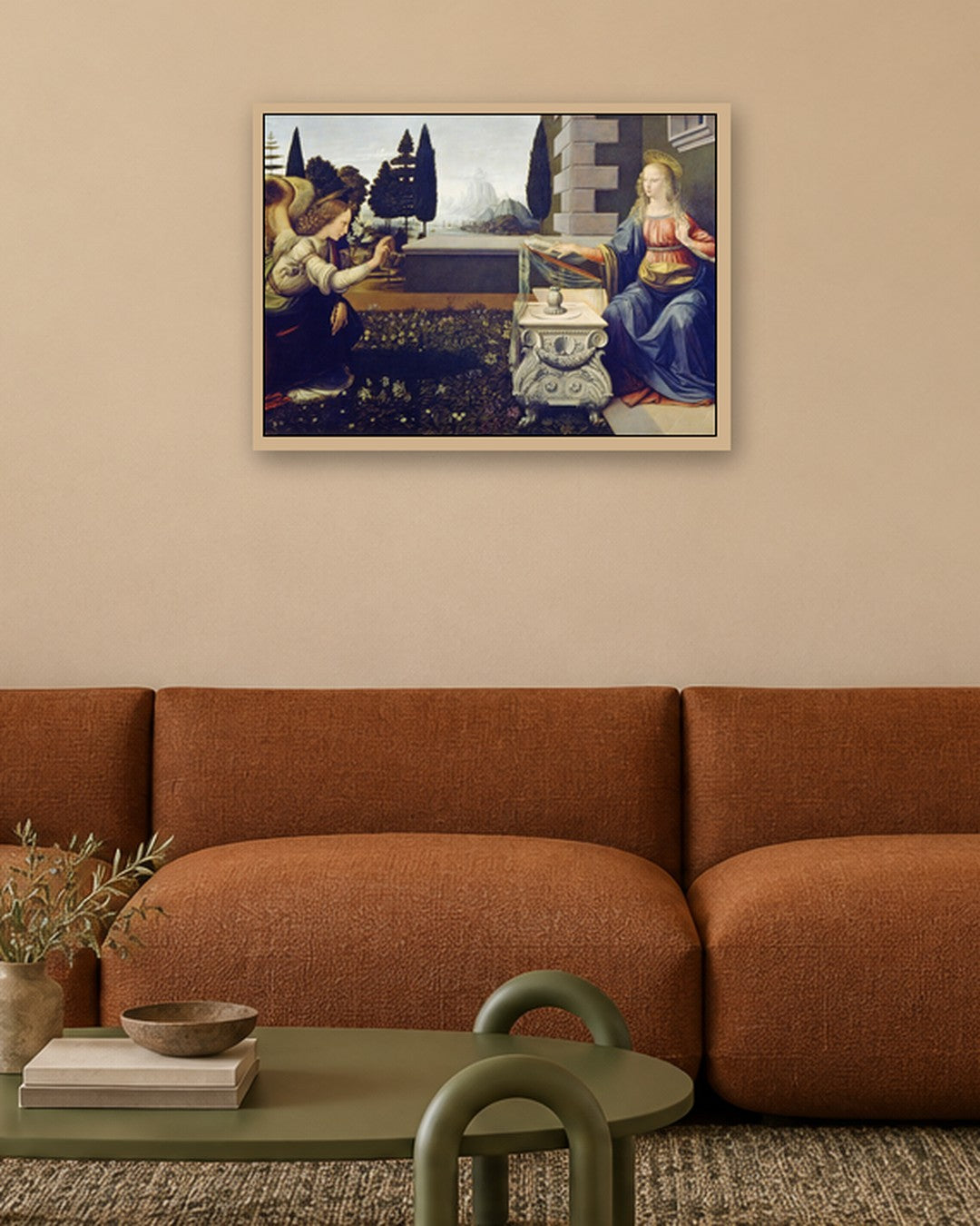 Renaissance Masters - Renaissance Masterpiece No. 333 - oak frame in a room