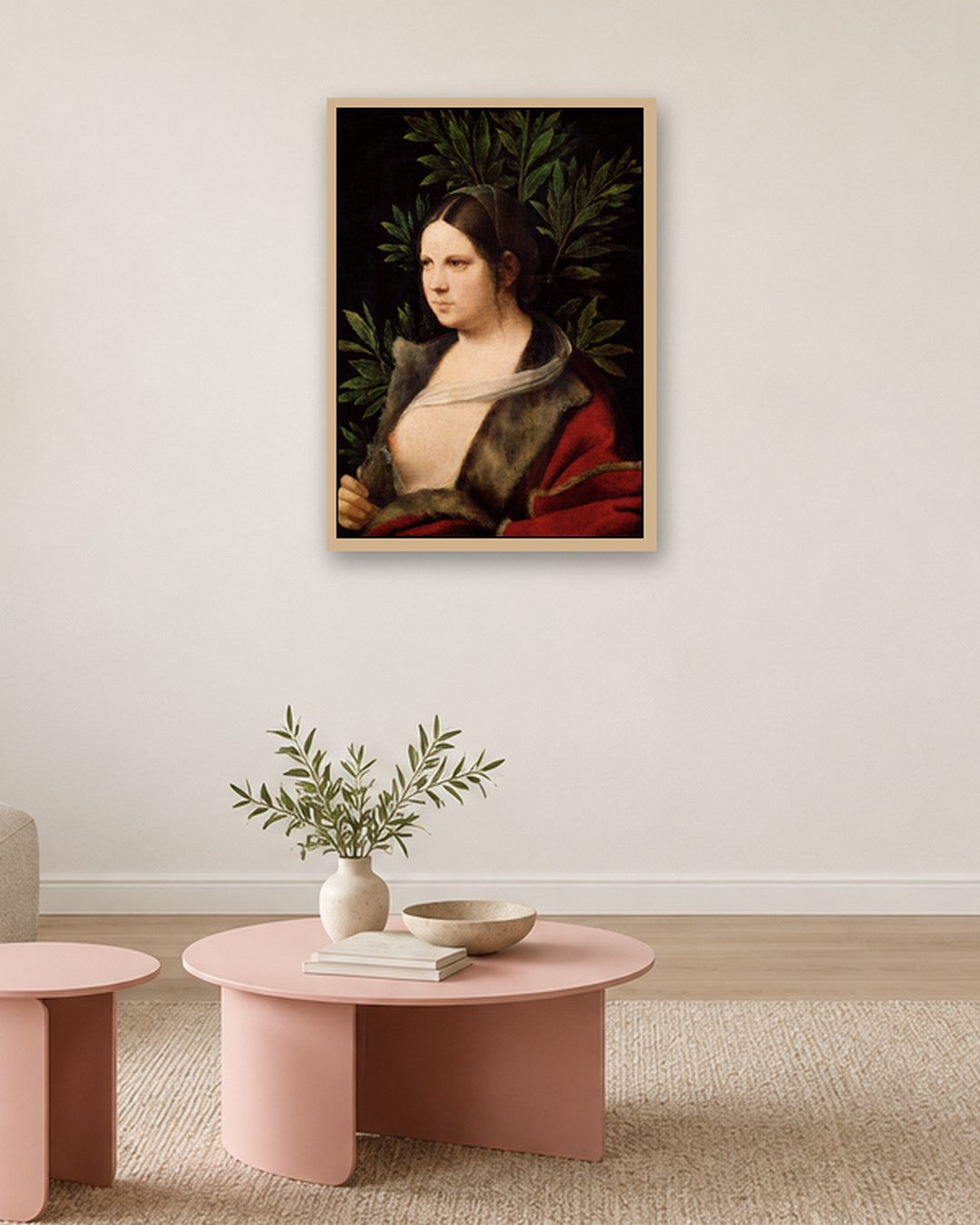 Renaissance Masters - Renaissance Masterpiece No. 283 - oak frame in a room