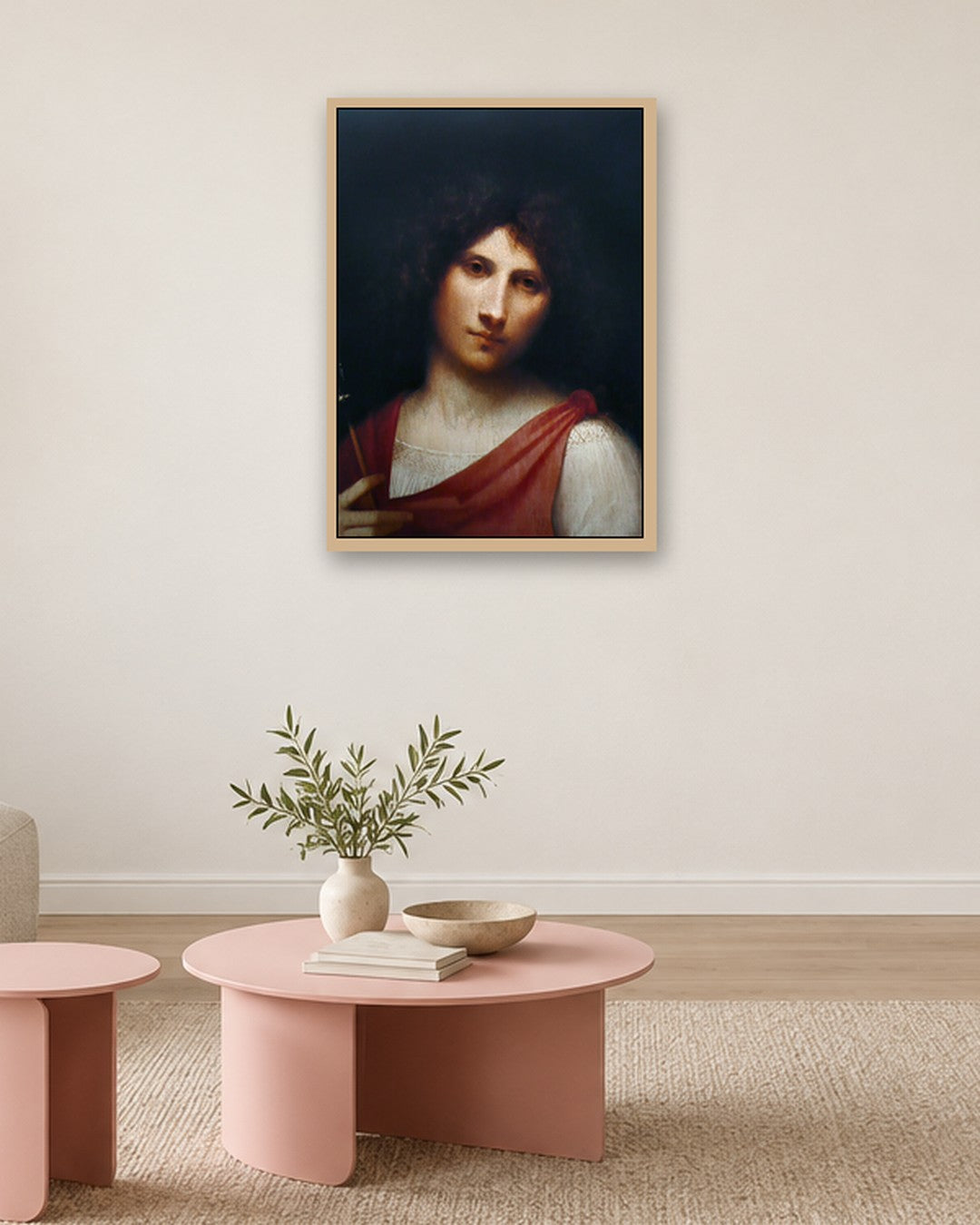 Renaissance Masters - Renaissance Masterpiece No. 270 - oak frame in a room