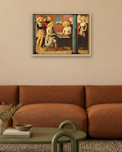 Renaissance Masters - Renaissance Masterpiece No. 135 - oak frame in a room