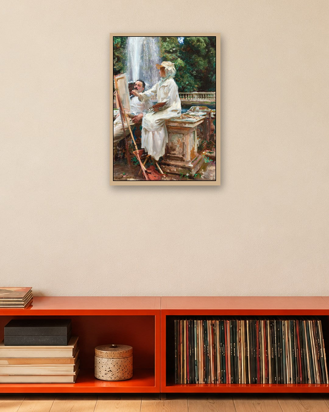 Renaissance Masters - Renaissance Masterpiece No. 373 - oak frame in a room
