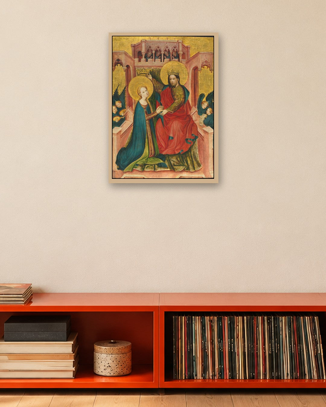 Renaissance Masters - Renaissance Masterpiece No. 408 - oak frame in a room