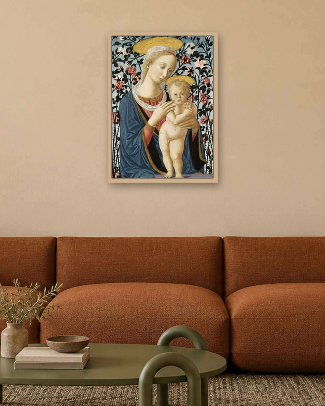 Renaissance Masters - Renaissance Masterpiece No. 419 - oak frame in a room