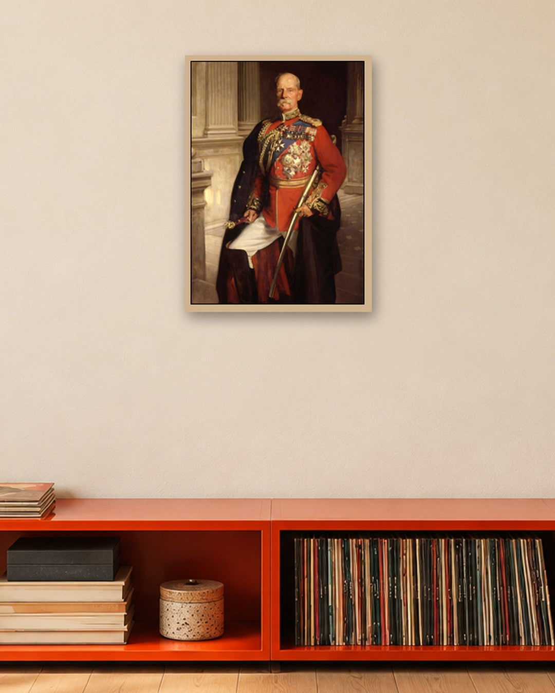 Renaissance Masters - Renaissance Masterpiece No. 250 - oak frame in a room