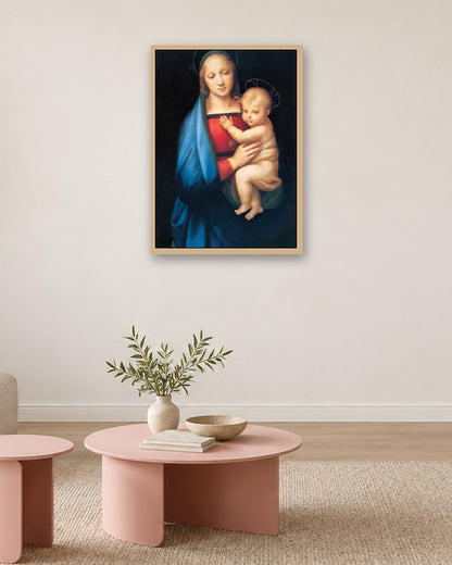 Renaissance Masters - Renaissance Masterpiece No. 309 - oak frame in a room