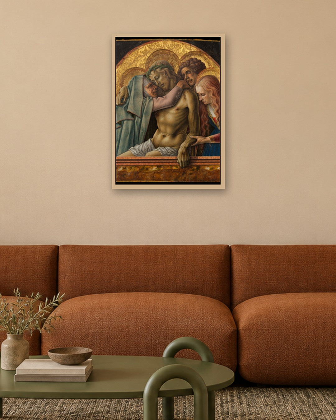 Renaissance Masters - Renaissance Masterpiece No. 133 - oak frame in a room