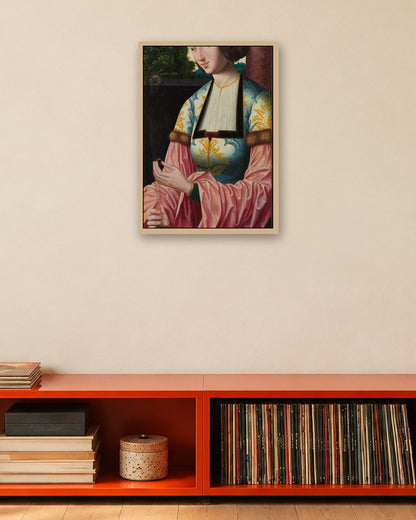 Renaissance Masters - Renaissance Masterpiece No. 112 - oak frame in a room