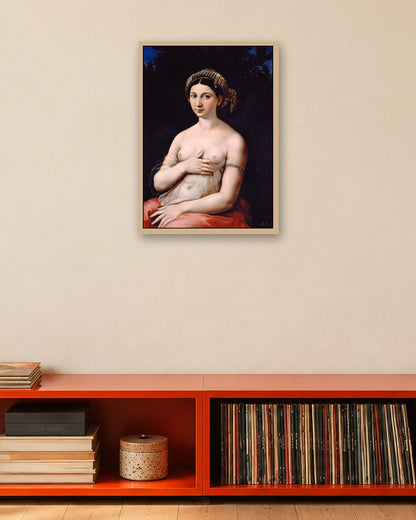 Renaissance Masters - Renaissance Masterpiece No. 312 - oak frame in a room