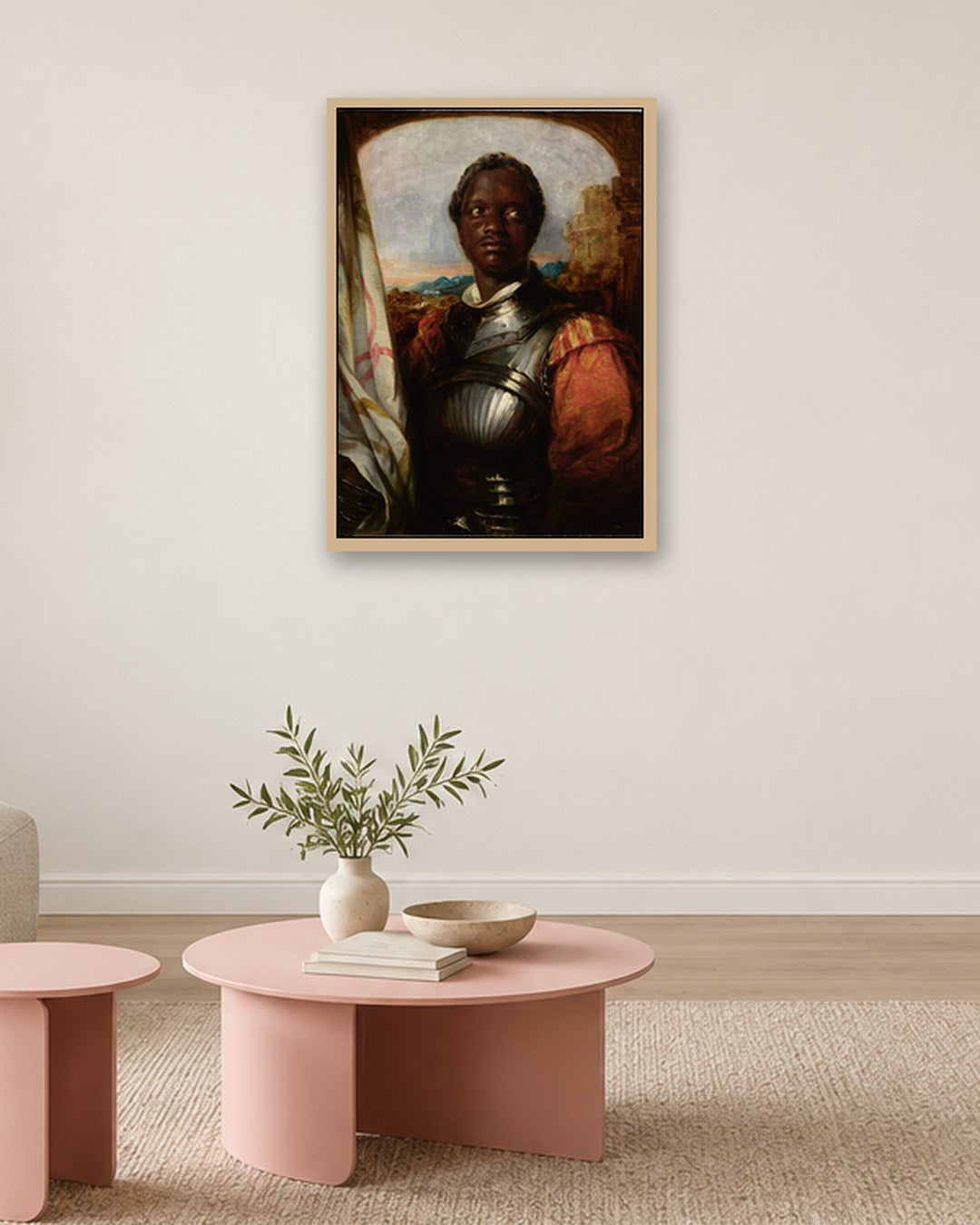 Renaissance Masters - Renaissance Masterpiece No. 78 - oak frame in a room