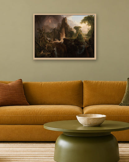 Renaissance Masters - Renaissance Masterpiece No. 384 - oak frame in a room