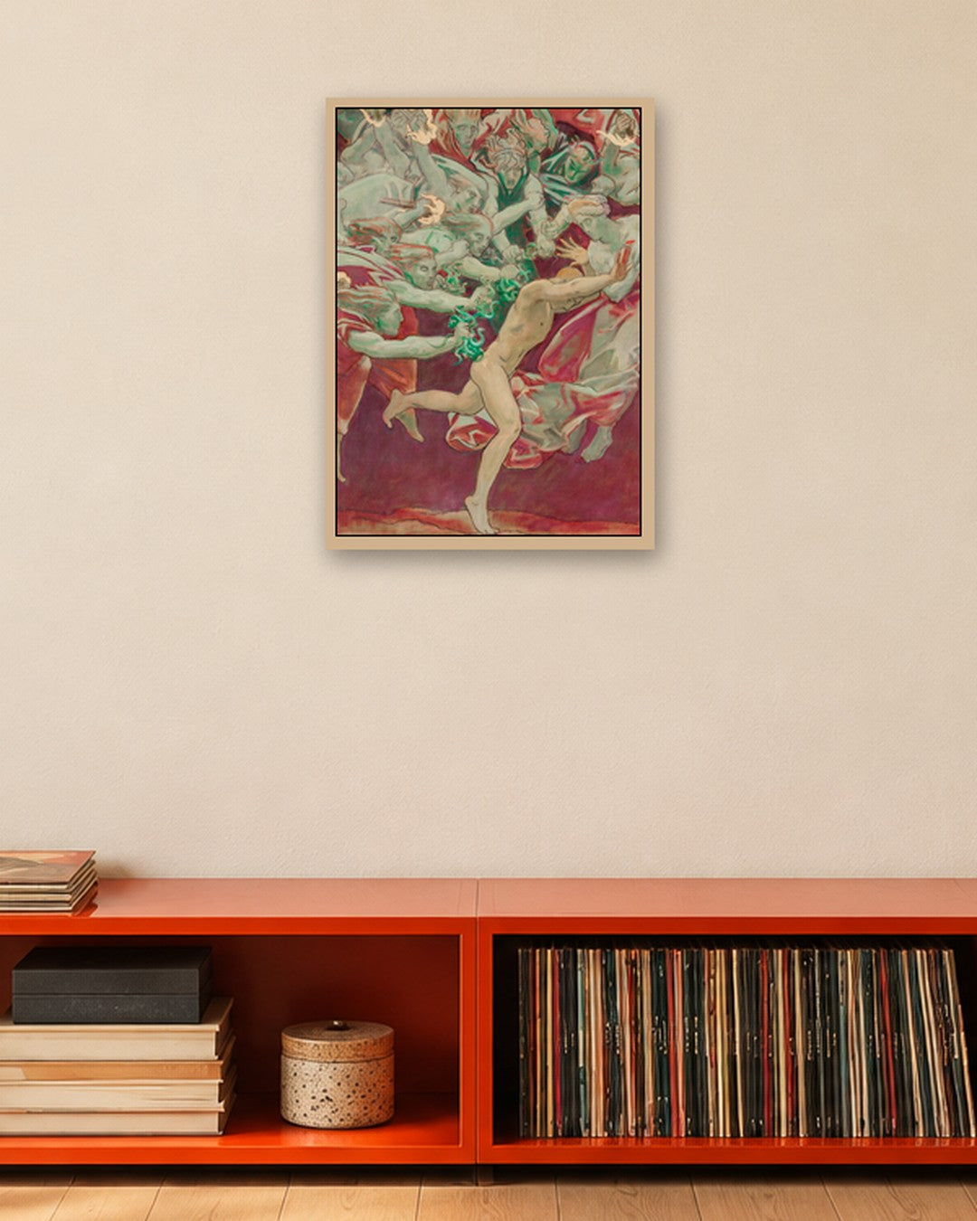 Renaissance Masters - Renaissance Masterpiece No. 361 - oak frame in a room