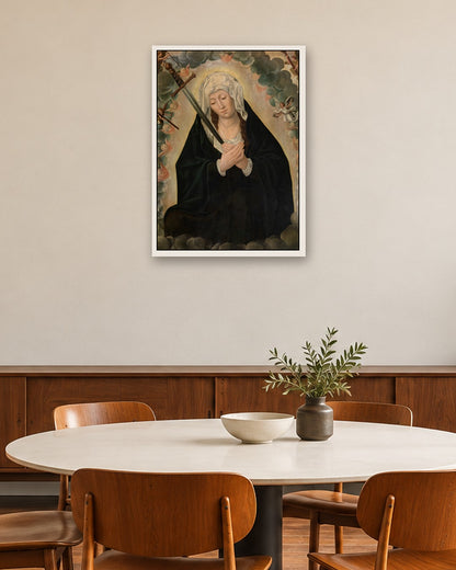 Renaissance Masters - Renaissance Masterpiece No. 391 - white frame in a room