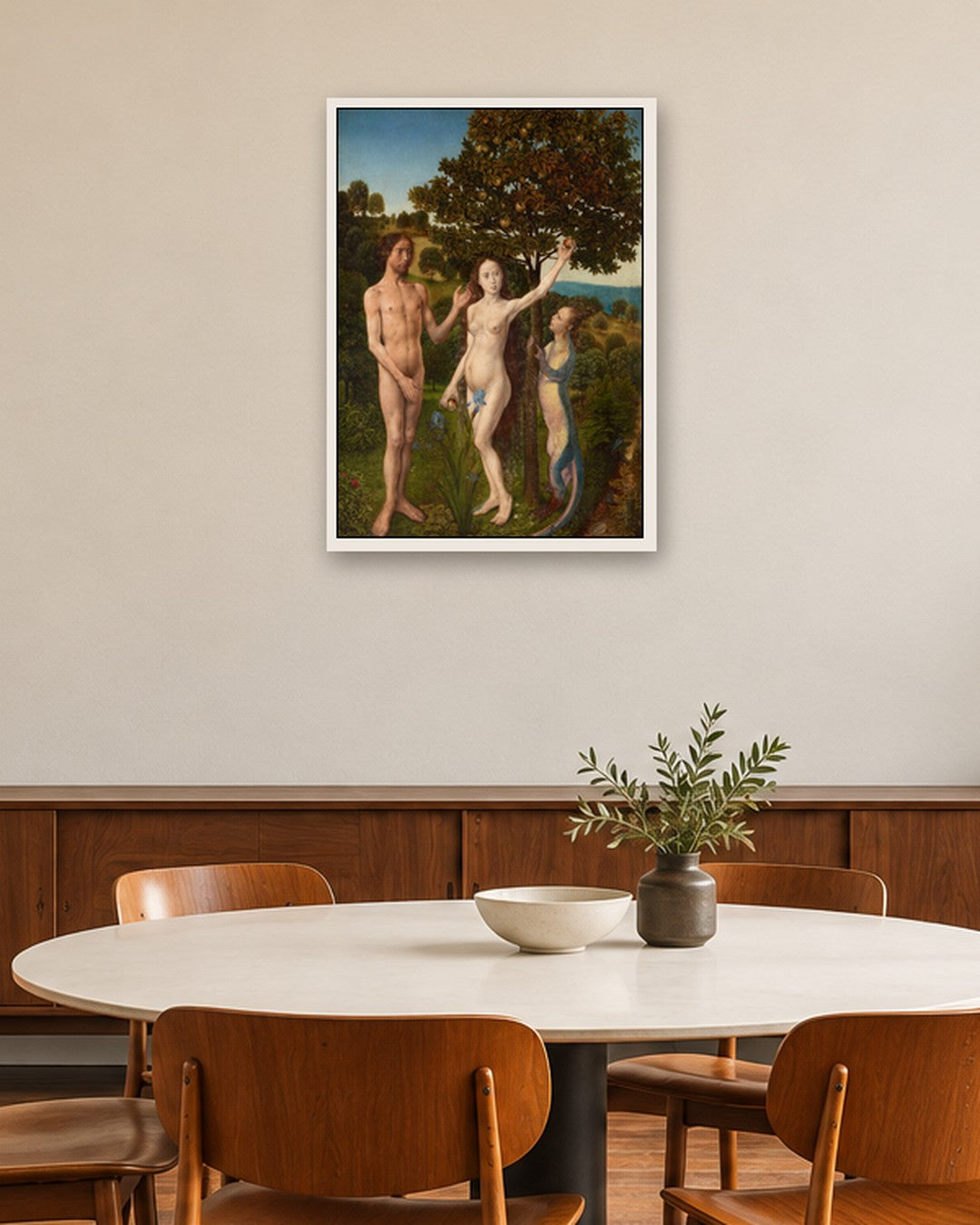 Renaissance Masters - Renaissance Masterpiece No. 36 - white frame in a room