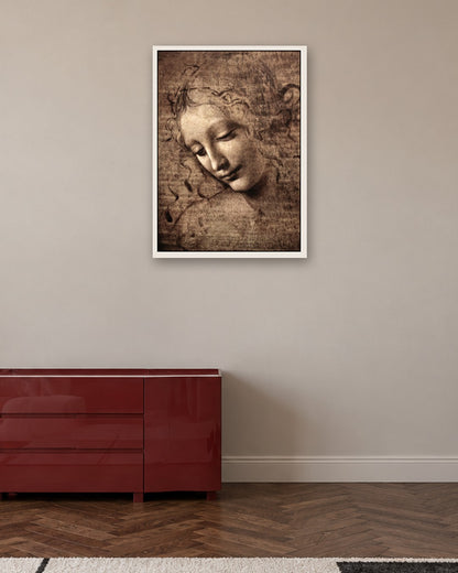 Renaissance Masters - Renaissance Masterpiece No. 332 - white frame in a room