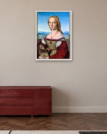 Renaissance Masters - Renaissance Masterpiece No. 299 - white frame in a room