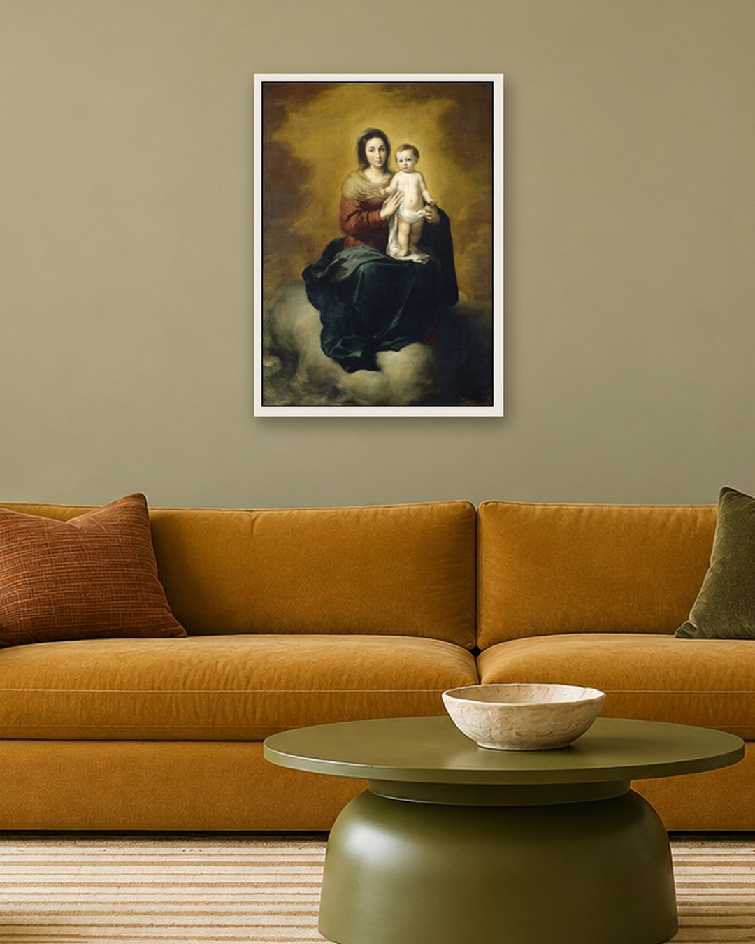 Renaissance Masters - Renaissance Masterpiece No. 421 - white frame in a room