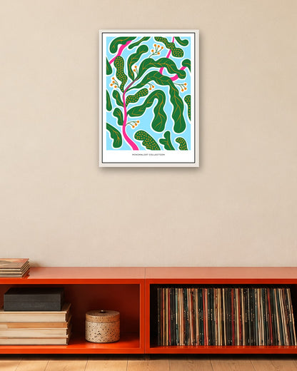 SENT Studio - Aesthetic Poster No. 39 - white frame in a room