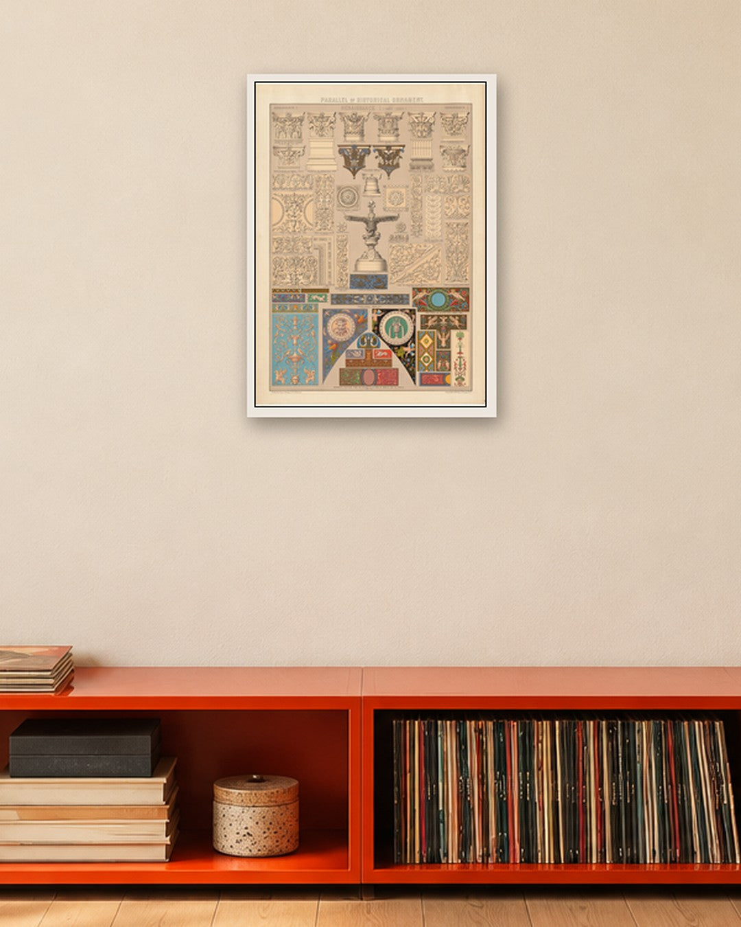 Renaissance Masters - Renaissance Masterpiece No. 197 - white frame in a room