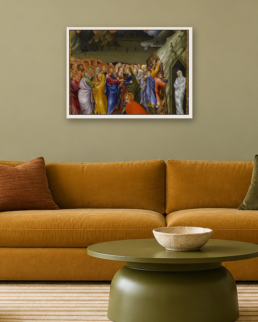 Renaissance Masters - Renaissance Masterpiece No. 65 - white frame in a room