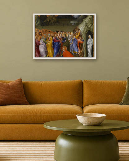 Renaissance Masters - Renaissance Masterpiece No. 65 - white frame in a room