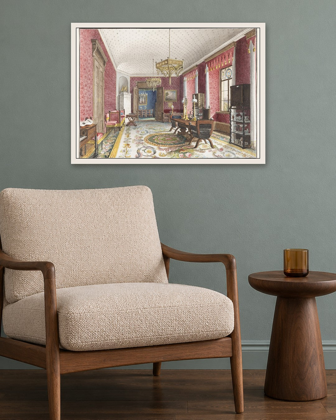 Renaissance Masters - Renaissance Masterpiece No. 206 - white frame in a room