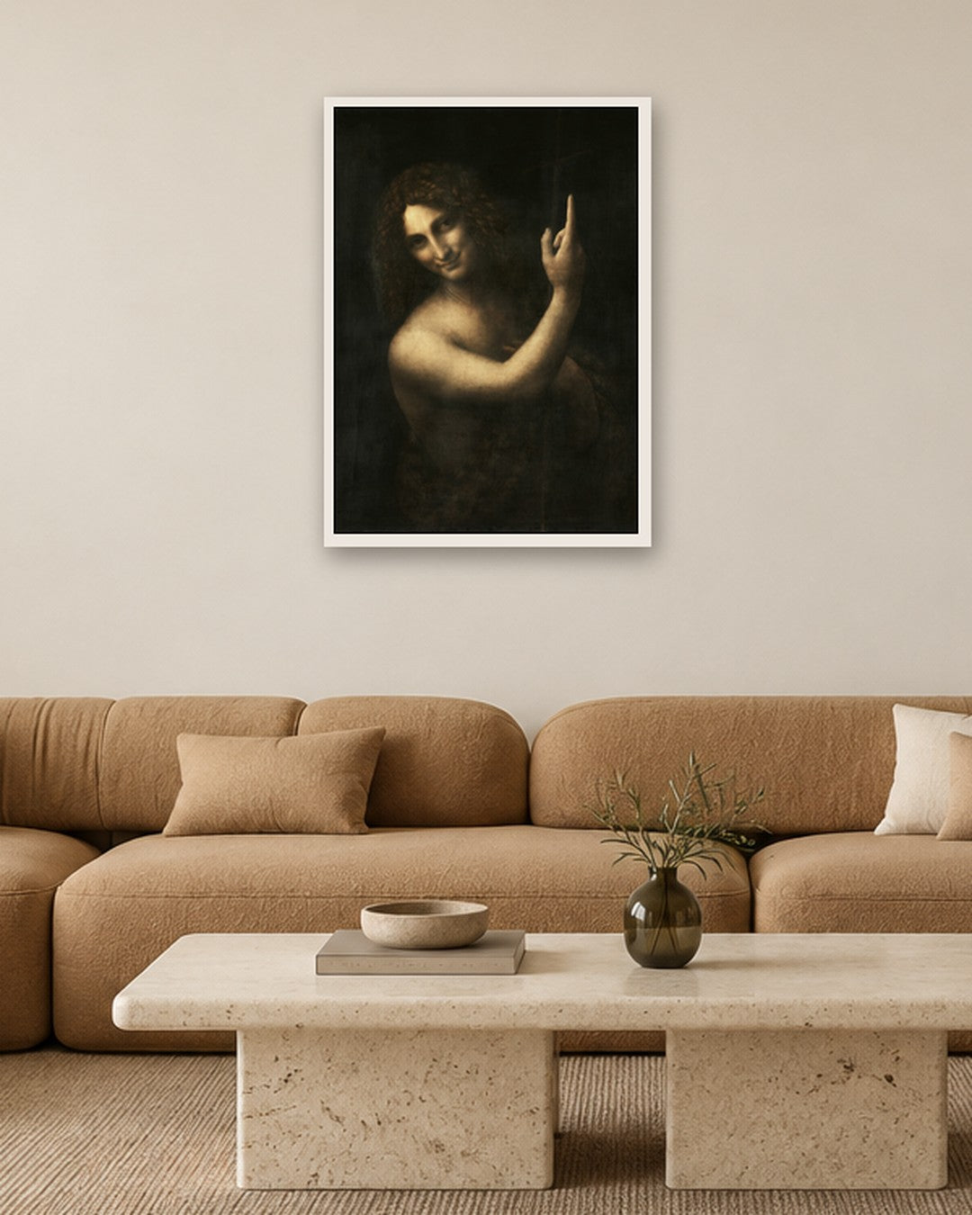 Renaissance Masters - Renaissance Masterpiece No. 336 - white frame in a room
