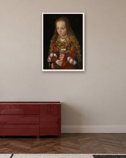 Renaissance Masters - Renaissance Masterpiece No. 215 - white frame in a room