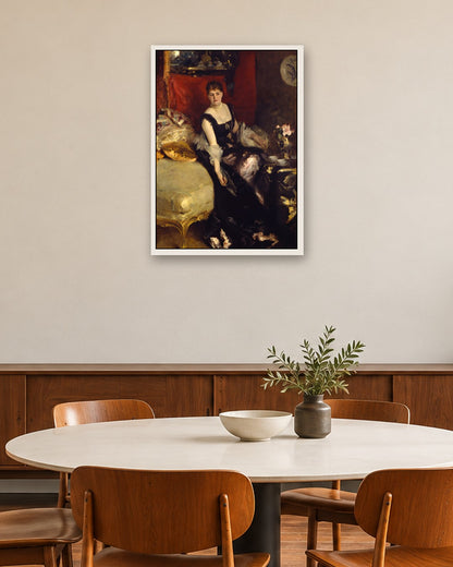 Renaissance Masters - Renaissance Masterpiece No. 176 - white frame in a room