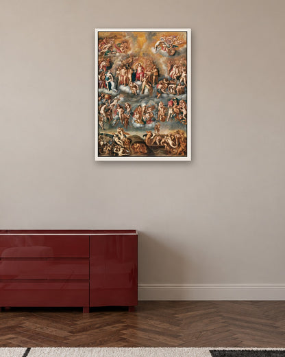 Renaissance Masters - Renaissance Masterpiece No. 412 - white frame in a room
