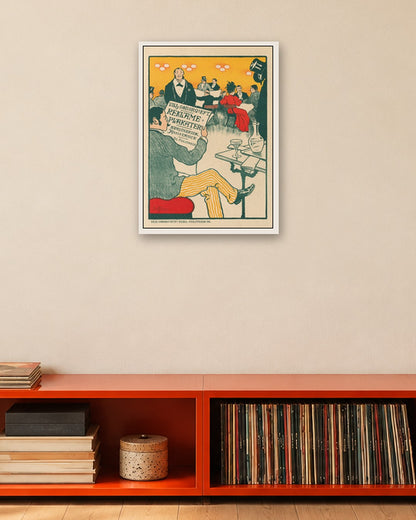 Paul Gustav Fischer - Masters of the Poster: Poster for Exhibition of Artistic Posters of Wilhelm Söborg - white frame in a room