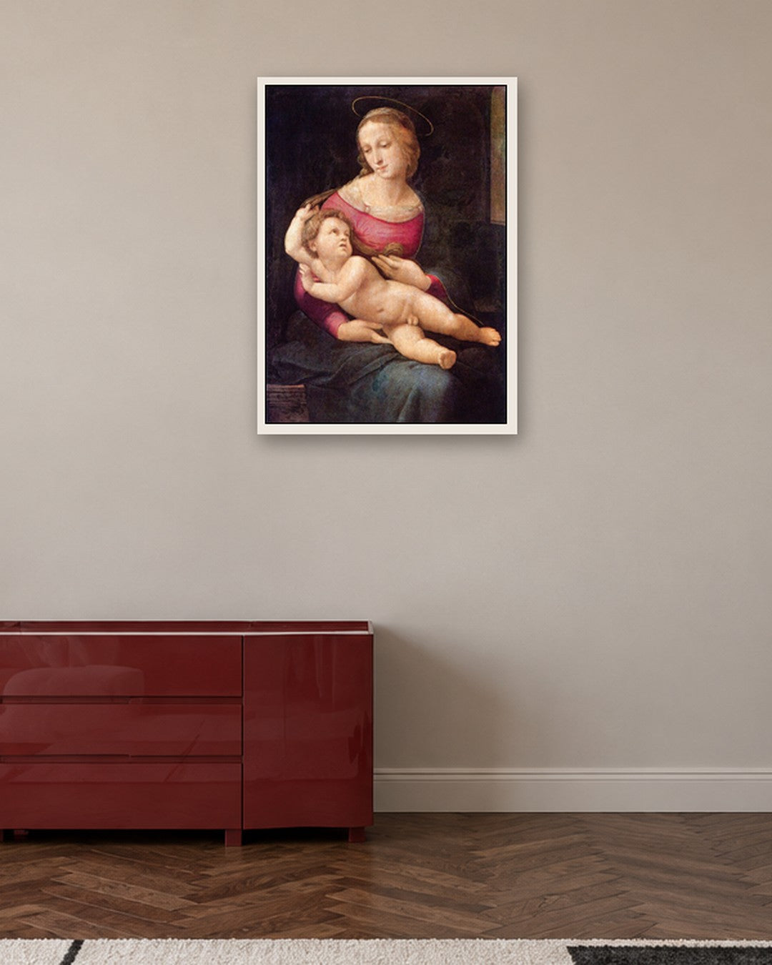 Renaissance Masters - Renaissance Masterpiece No. 305 - white frame in a room