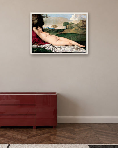Renaissance Masters - Renaissance Masterpiece No. 277 - white frame in a room