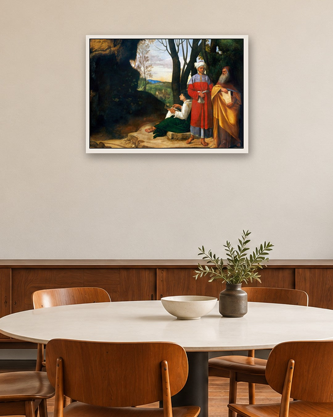 Renaissance Masters - Renaissance Masterpiece No. 285 - white frame in a room