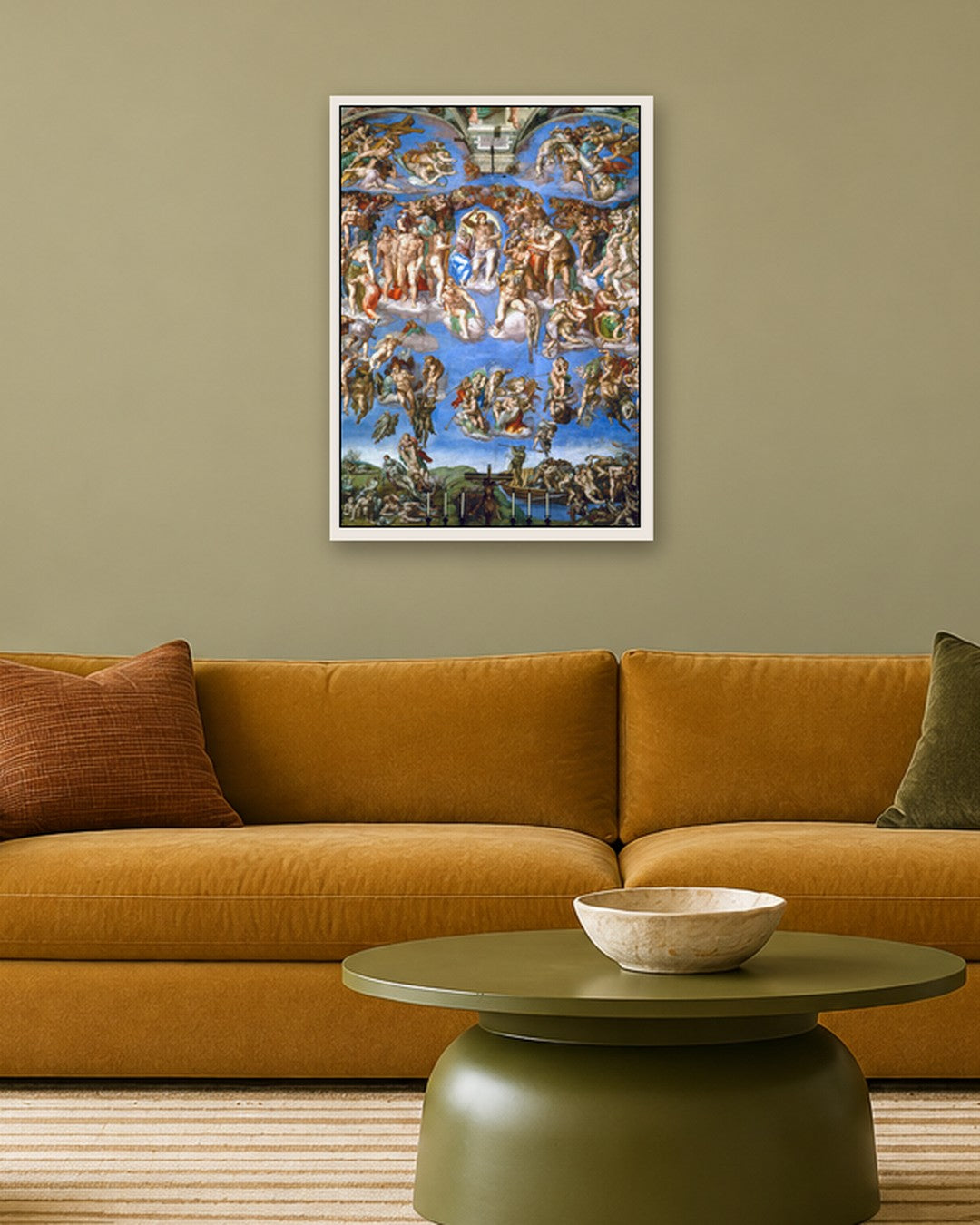 Renaissance Masters - Renaissance Masterpiece No. 313 - white frame in a room
