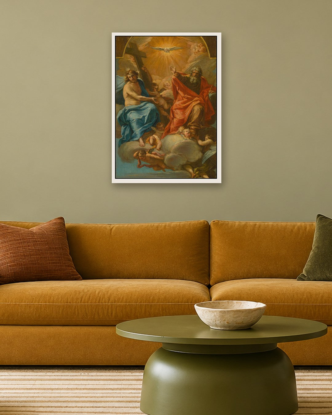 Renaissance Masters - Renaissance Masterpiece No. 199 - white frame in a room