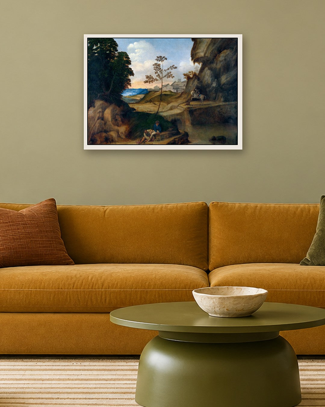 Renaissance Masters - Renaissance Masterpiece No. 282 - white frame in a room