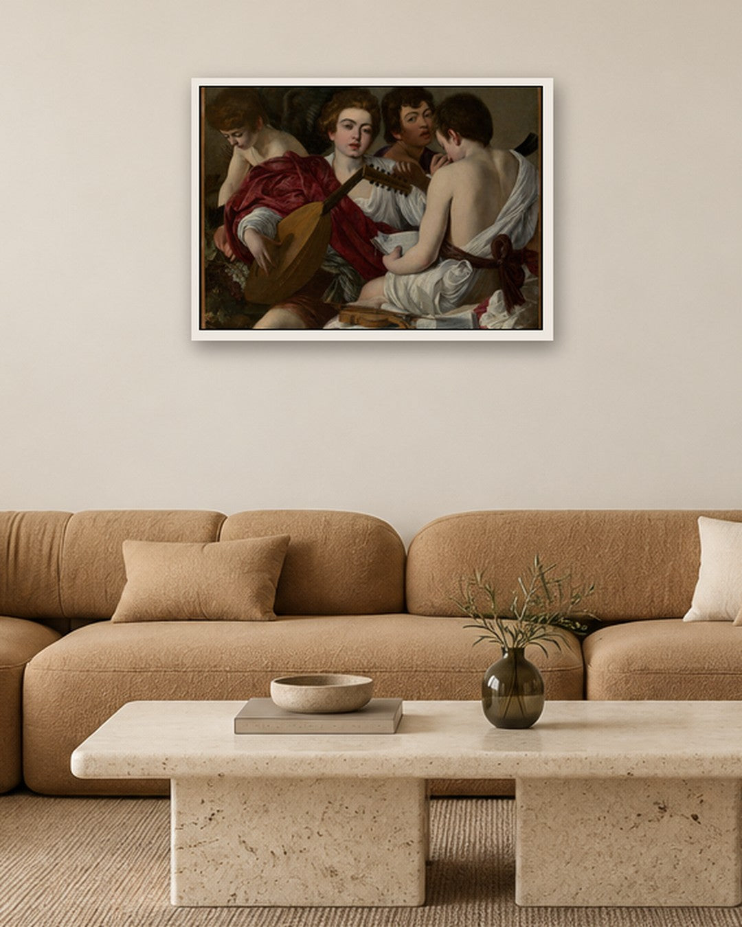 Renaissance Masters - Renaissance Masterpiece No. 174 - white frame in a room